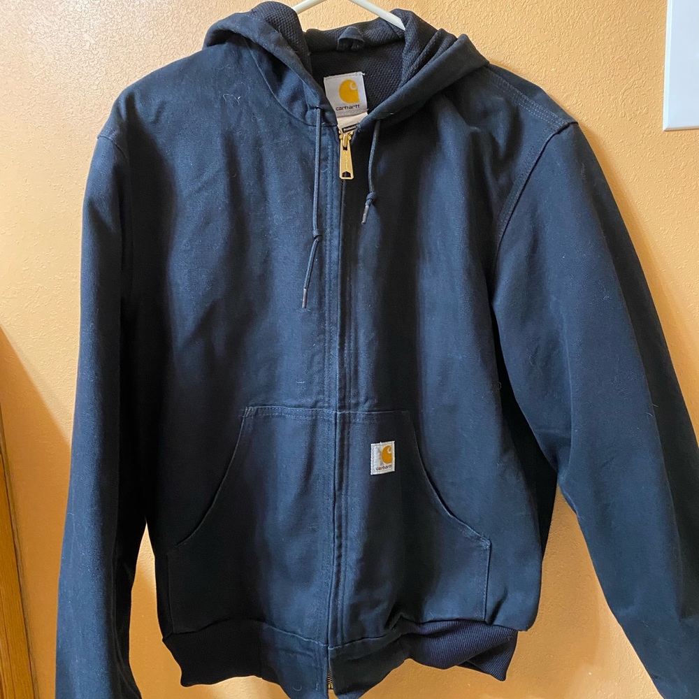 Small Carhartt black jacket